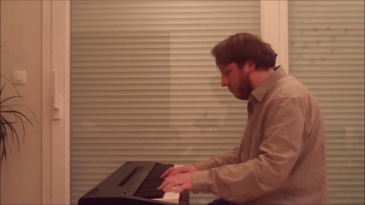 Shovel Knight on piano (Iron Whale + Clockwork Tower)