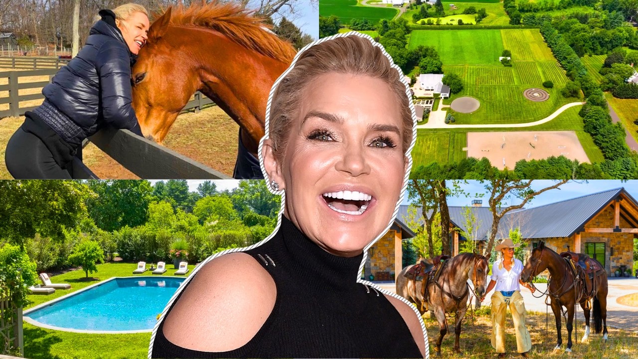 Discover Yolanda Hadid's Million Dollar Farm, spanning 32 acres in Pennsylvania.