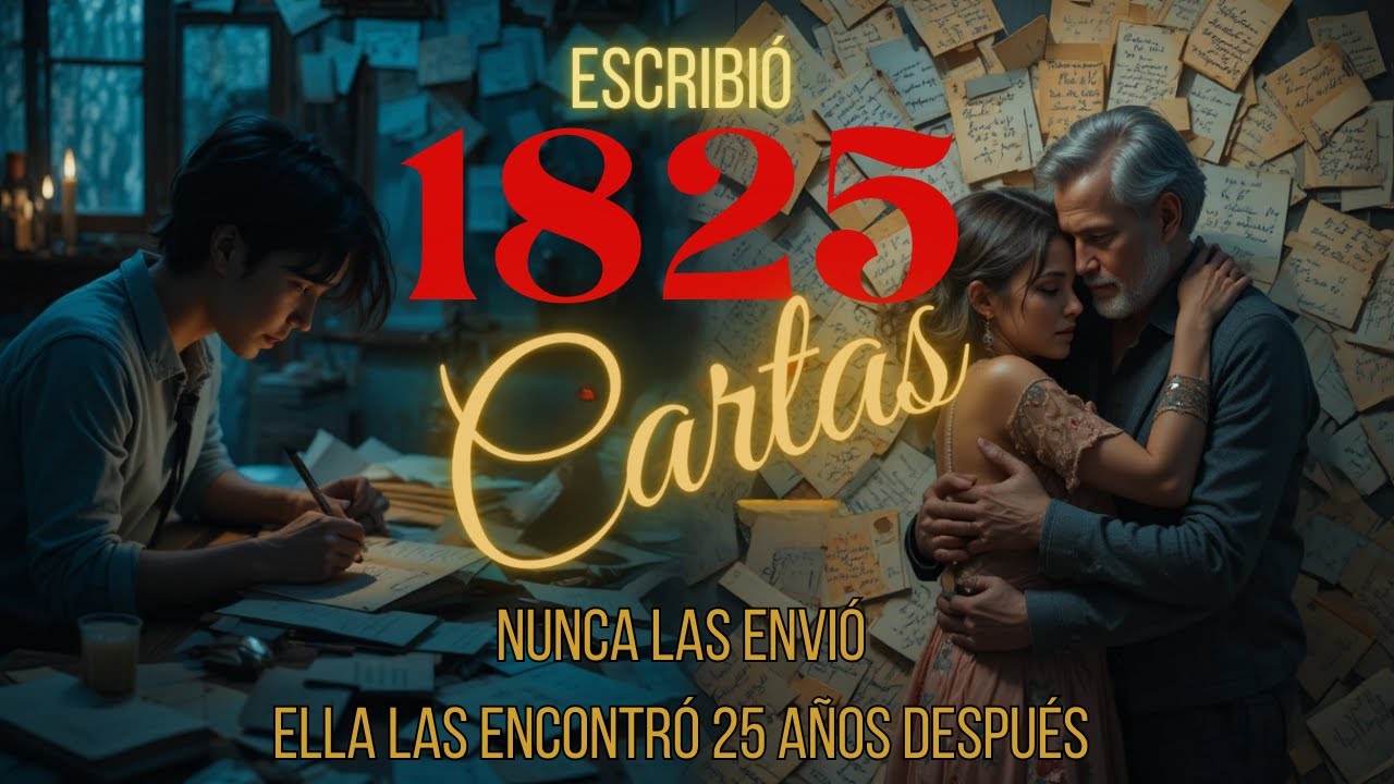 Le escribió 1825 cartas de amor durante 5 años pero NUNCA las envió