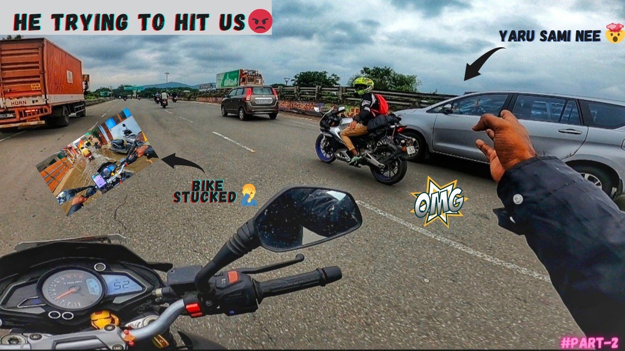 Finally I Met Him🤩/He Trying To Hit Us🤬/couples Sothanaigal❤️‍🩹/Road Blocked in Cyclone 🥴/Part-2 ⚡