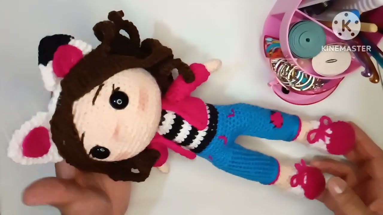 Gaby a crochet ( parte 1 ) #crochet #casadegaby #amigurumi #casademuñecasdegaby