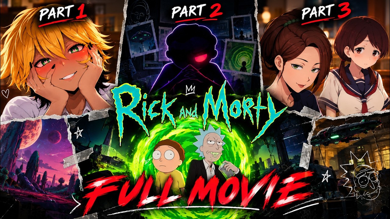 [NTR] Kokujin No Tenkousei React To Hiroki As Rick Sanchez || Rick and Morty I| FULL MOIVE