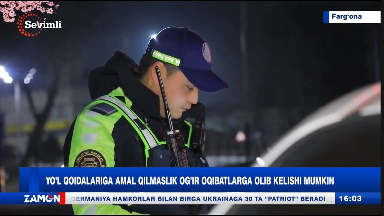 Yoʻl qoidalariga amal qilmaslik ogʻir oqibatlarga olib kelishi mumkin (Fargʻona)