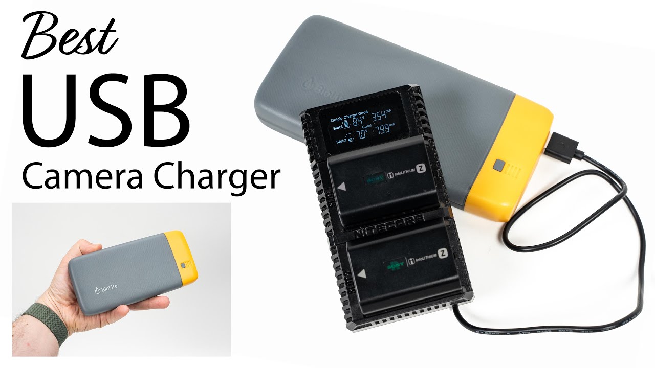 My Favourite USB Camera Charger - Featuring BioLite Charge + NiteCore