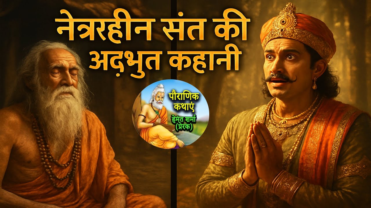एक नेत्रहीन संत की अद्भुत कहानी – जब राजा को झुका दिया एक संत ने!