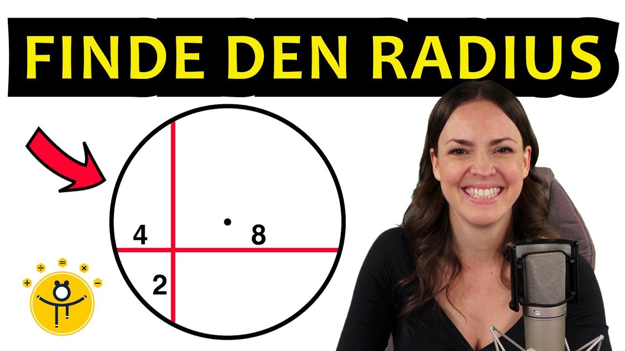 Ein schönes Geometrie Rätsel – Wie lang ist der Radius?