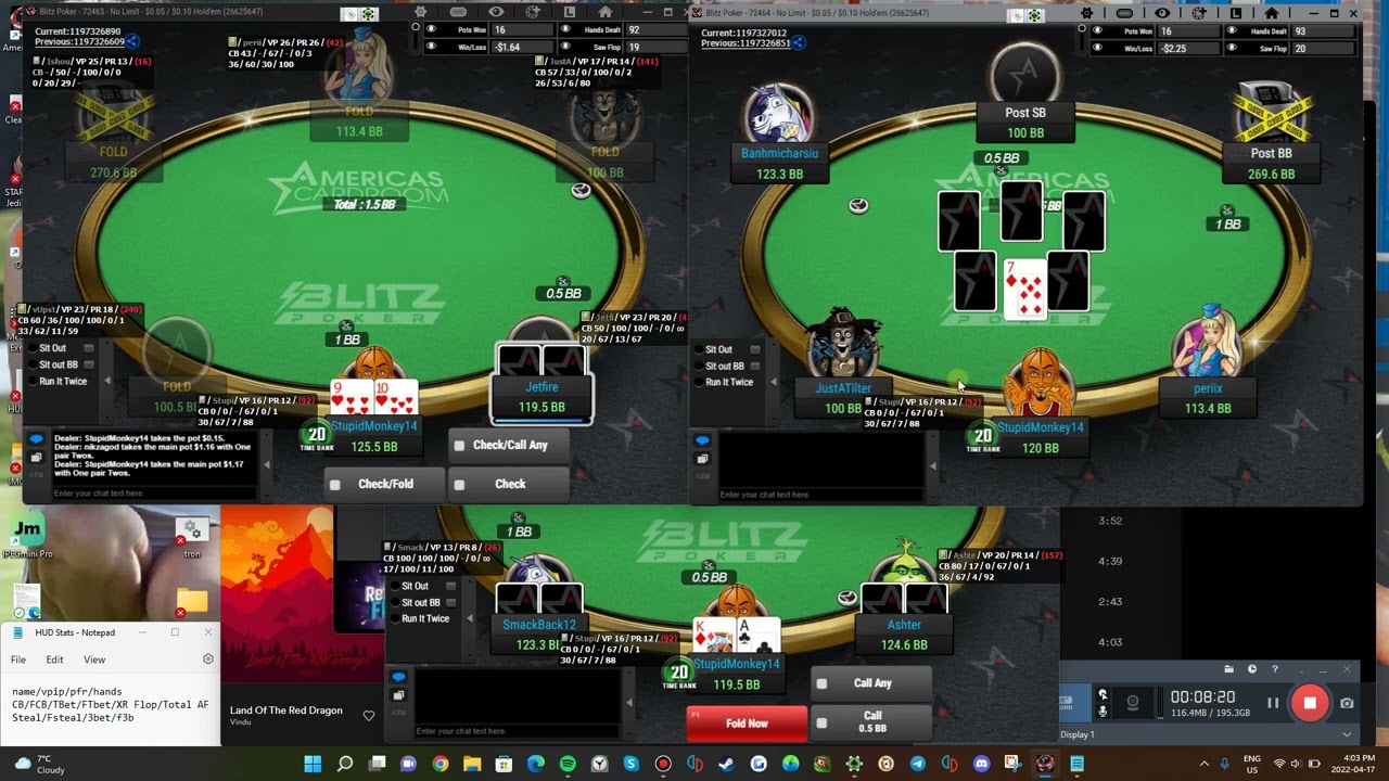 ACR 10 NL Blitz Poker Session