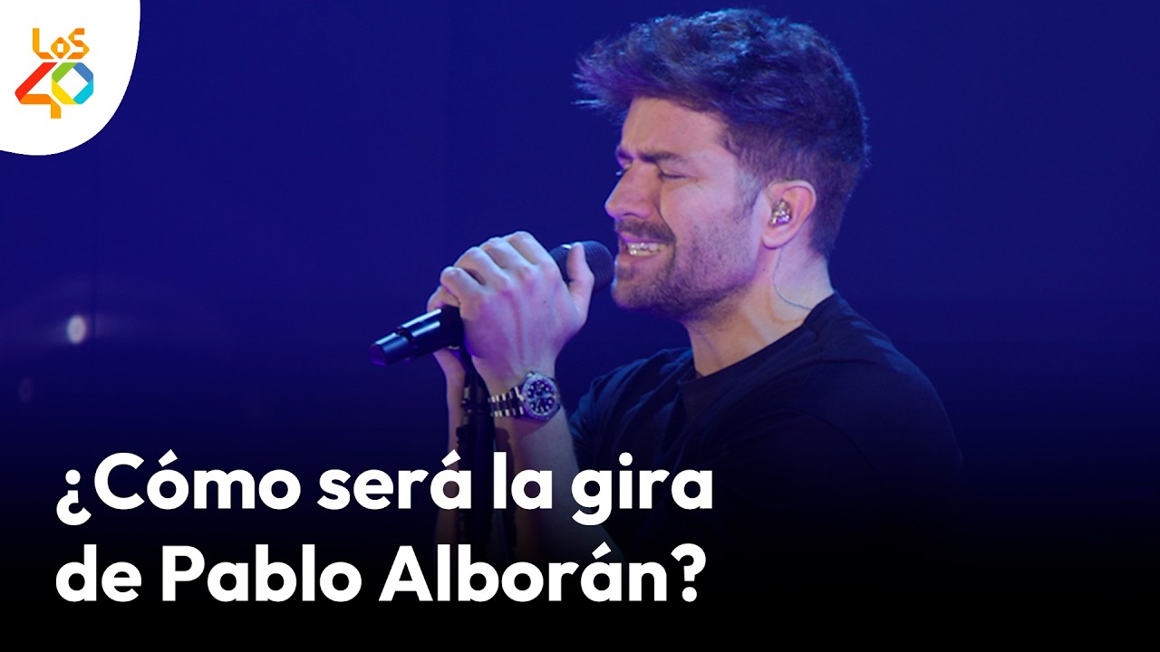 PABLO ALBORÁN recuerda su histórica actuación con DEMI LOVATO: “Era todo muy ortopédico” | LOS40