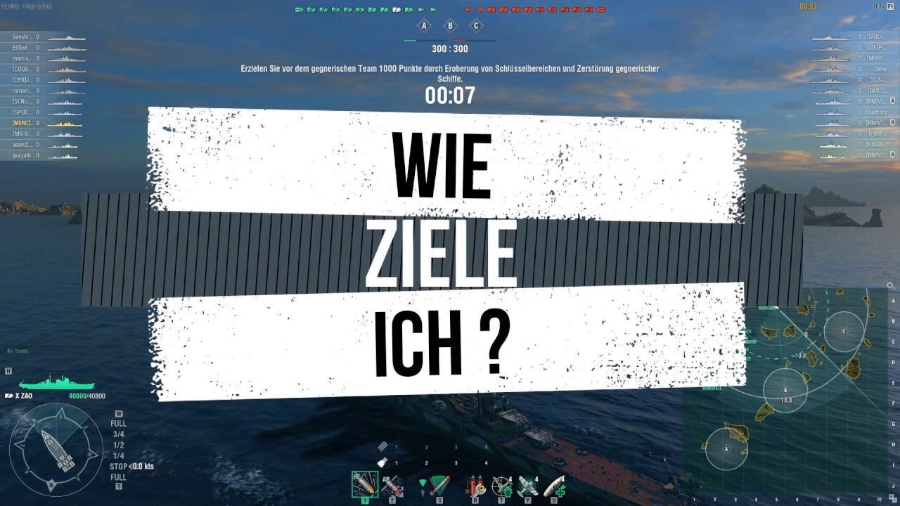 World of Warships | Zielen Teil 1