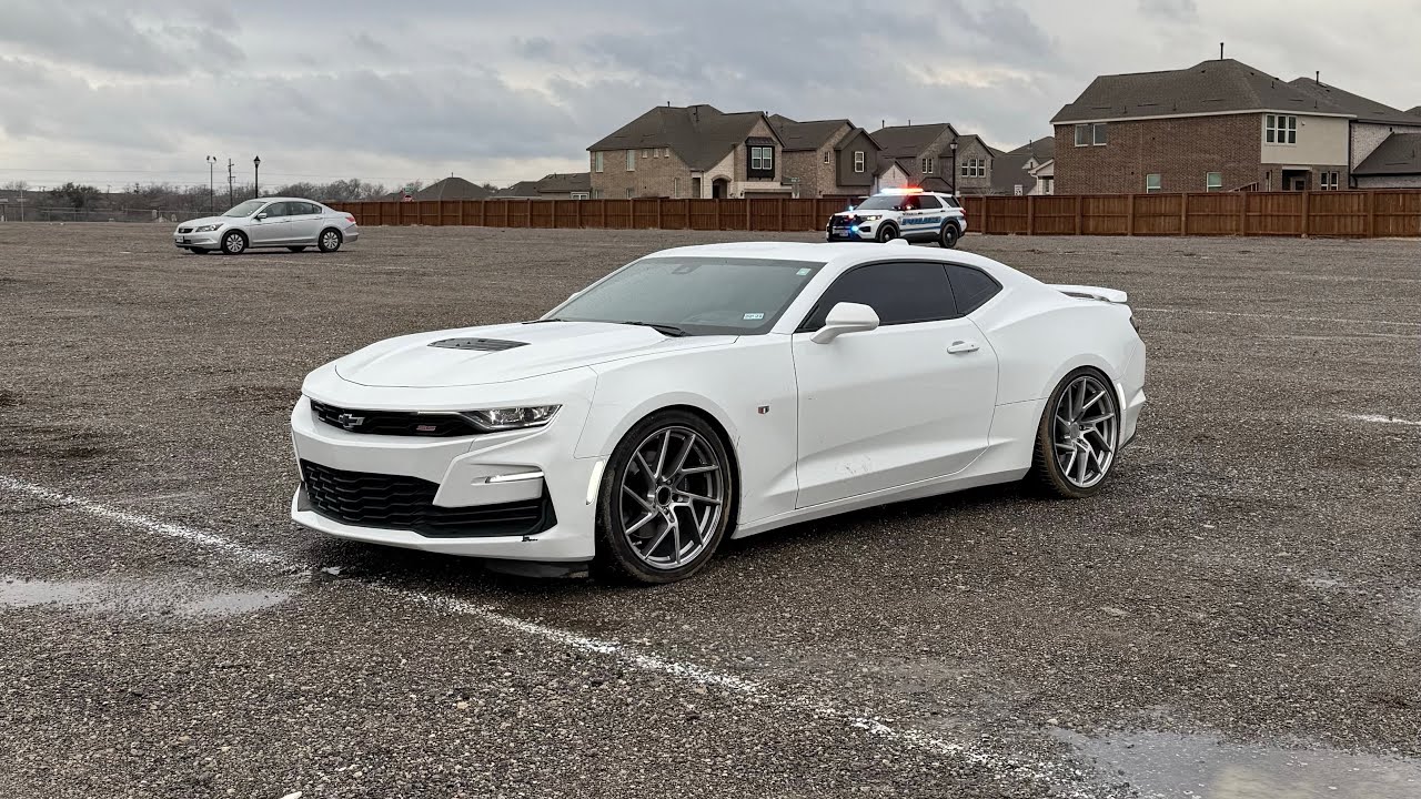 How to install lowering springs on a Camaro SS!