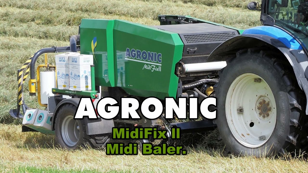 Agronic MidiFix ll Midi baler Combi, Midiyhdistelm&auml;paalain
