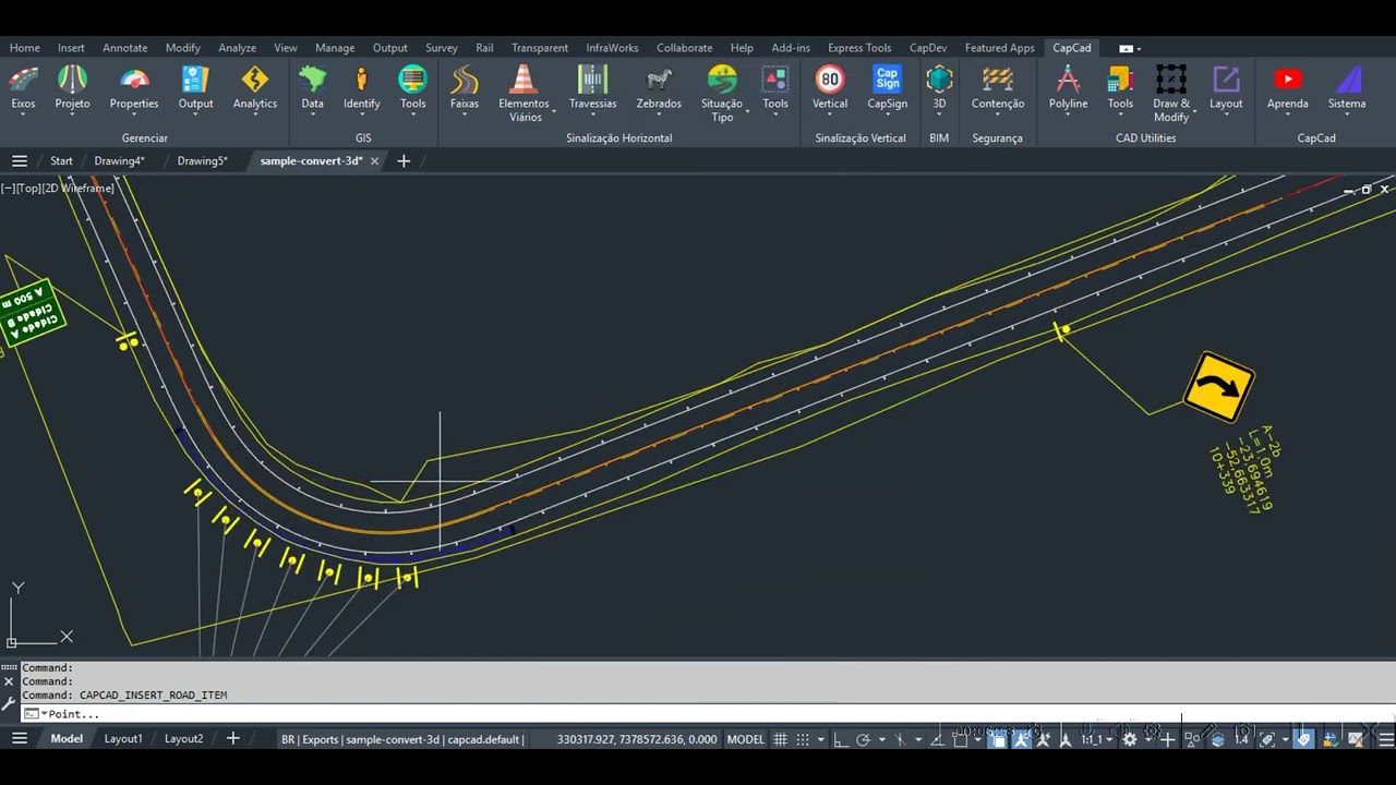 CapCad: Projetando suportes aéreos 2D e 3D