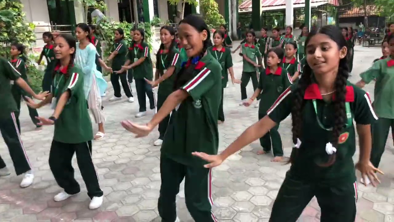 Teej dance rehearsal