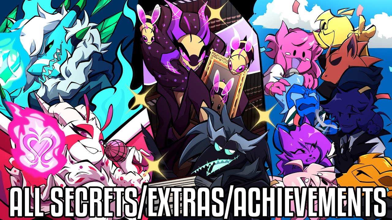 Vs. RetroSpecter P2: Infernadise - ALL SECRETS, ACHIEVEMENTS, GALLERY, ARCHIVE, CREDITS, ETC.