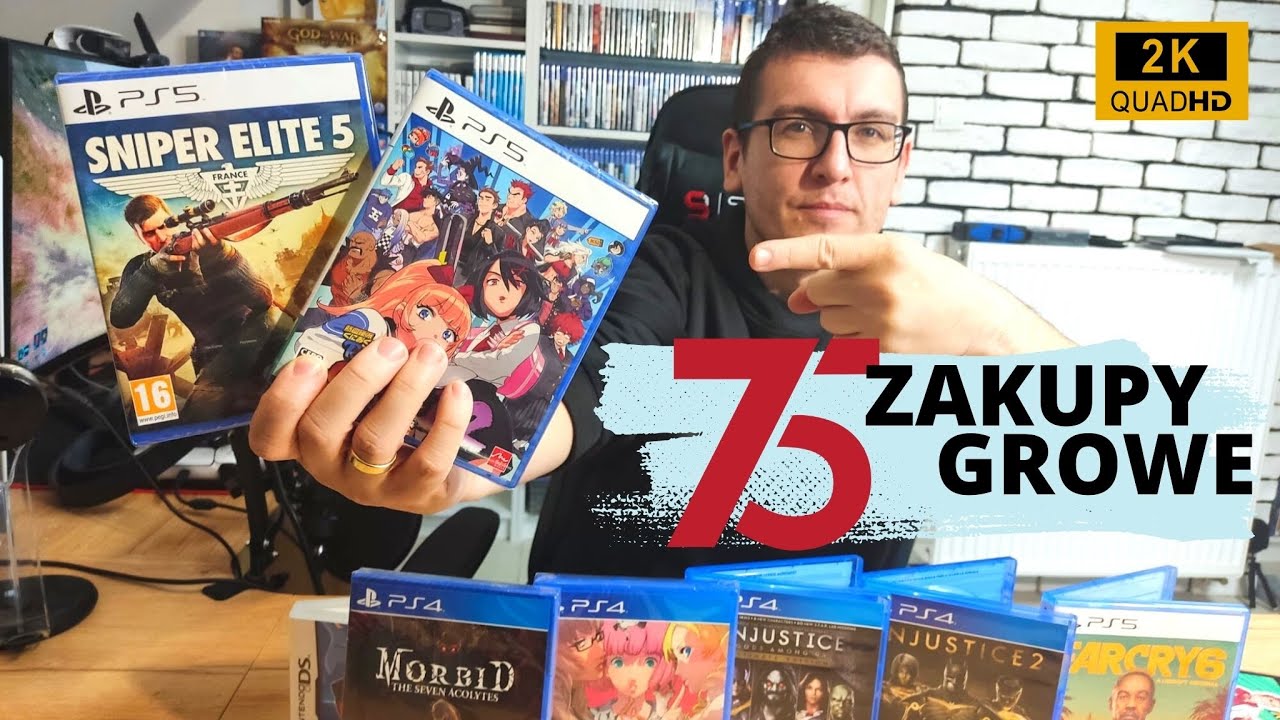 Zakupy Growe 75 - Kolekcja gier powiększa się o kolejne dobre pozycji