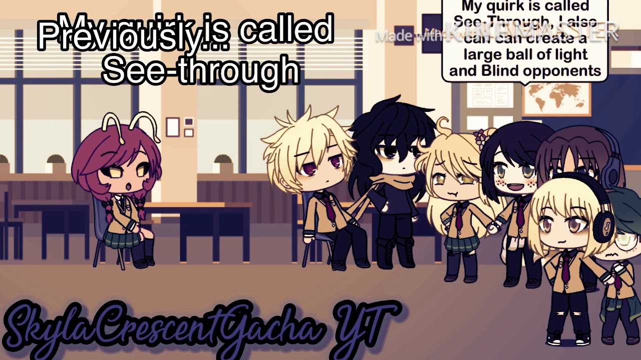 My Angelic Singer•Singer!Deku•Ep2•Orginal•SkylaCrescentGachaYT•Villains?!