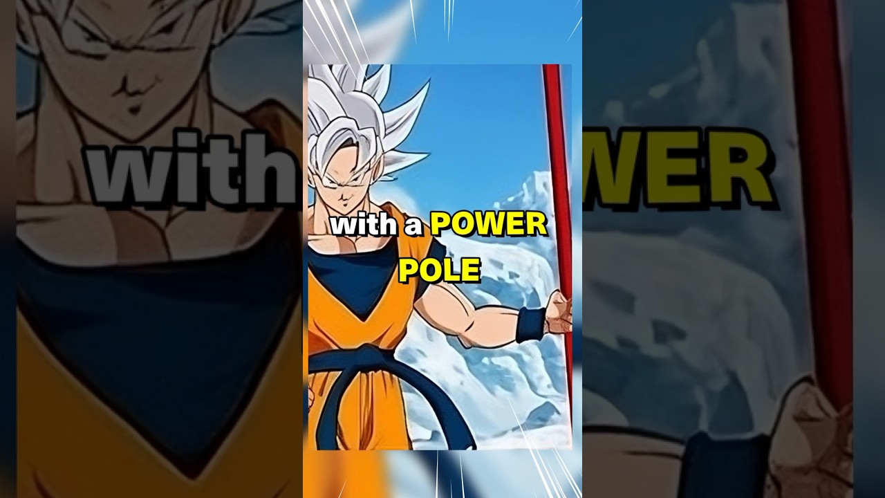 Что случилось с СТОЛБОМ ЭЛЕКТРОПЕРЕДАЧИ?! | Dragon Ball Super #шорты