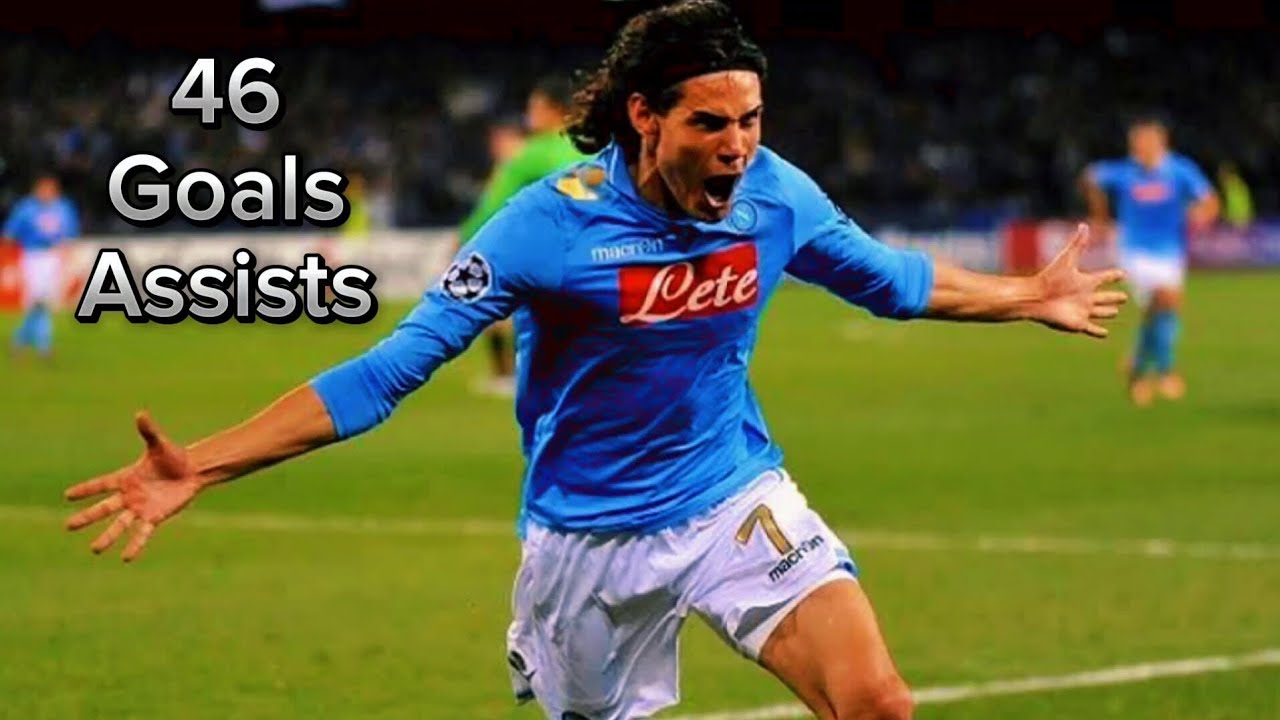 Edinson Cavani | All 46 Goals & Assists in 2012/13 | Classic Ballers