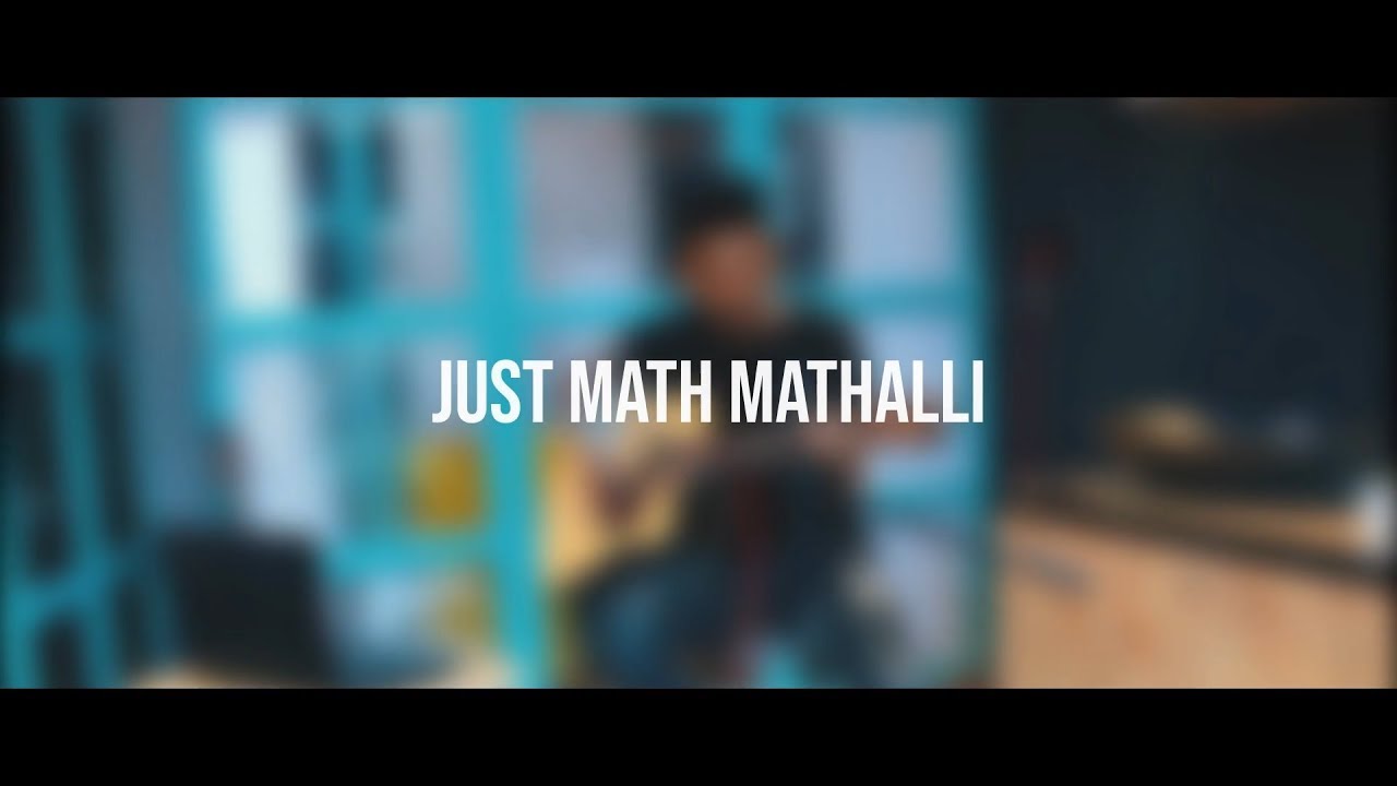 Just math mathalli | Raghu dixit | One take cover | by Akshay Pattanshetti :)