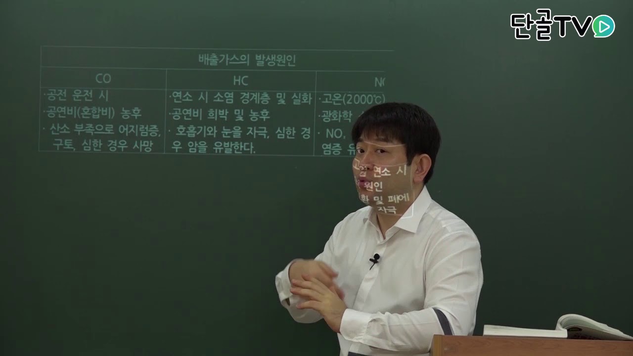 운전직공무원_자동차구조원리_CO, HC, NOx 배출가스의 발생원인