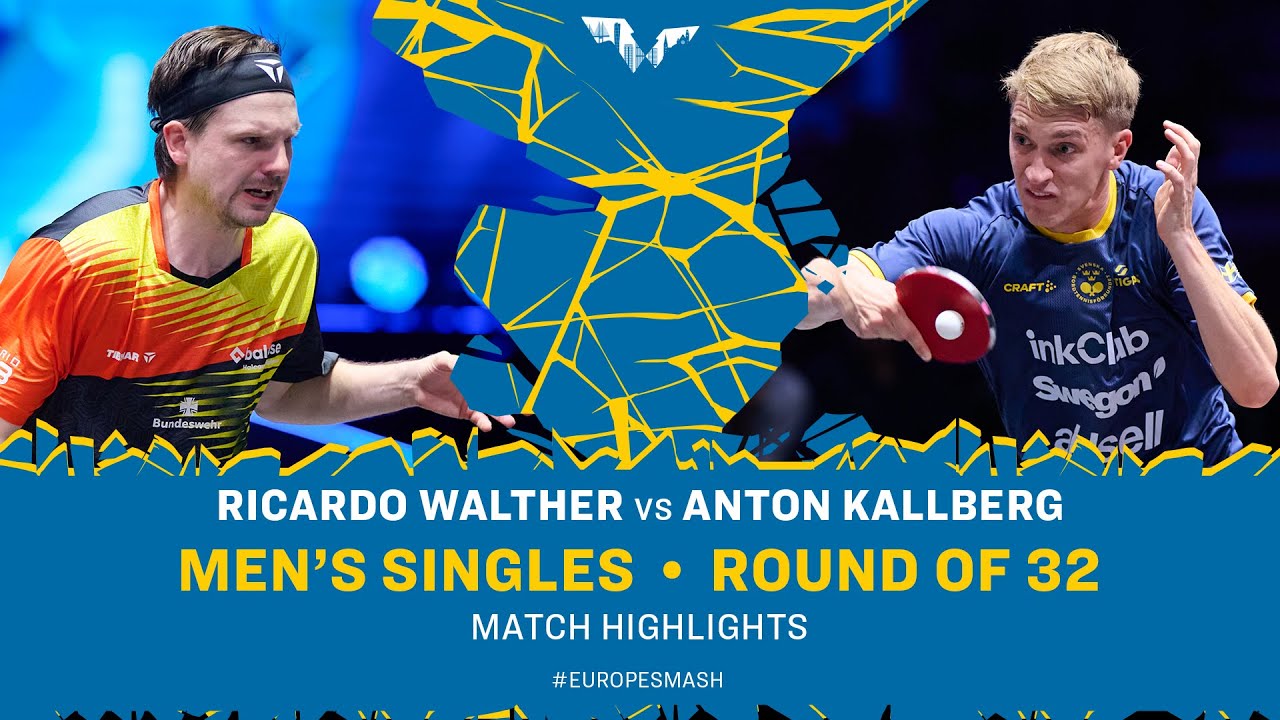 Ricardo Walther vs Anton Kallberg | MS R32 | #EuropeSmash 2025