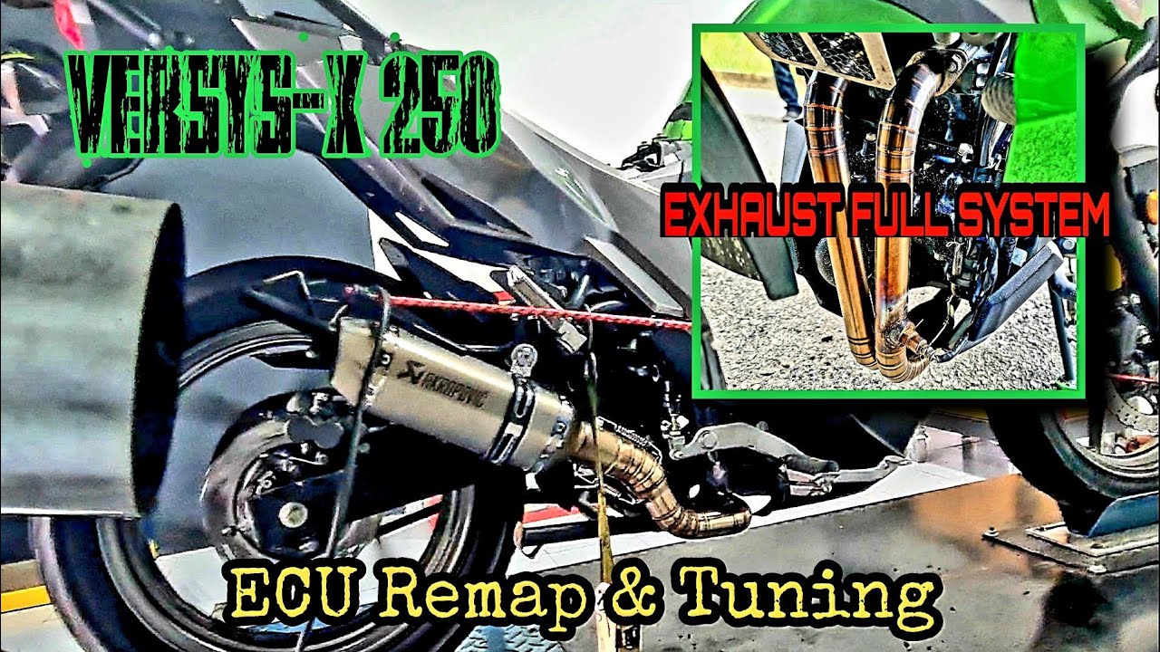 Versys 250 | Exhaust Full System | ECU Remap & Tuning | Dyno