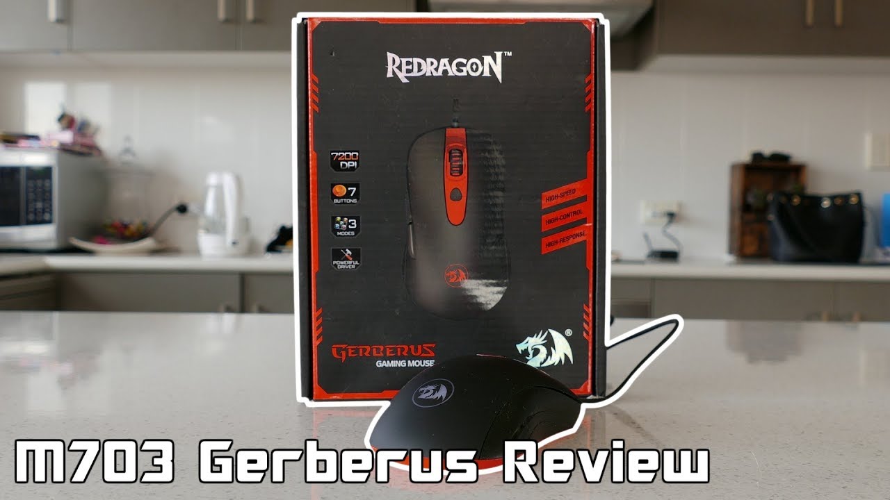 Redragon M703 Gerberus Gaming Mouse Review
