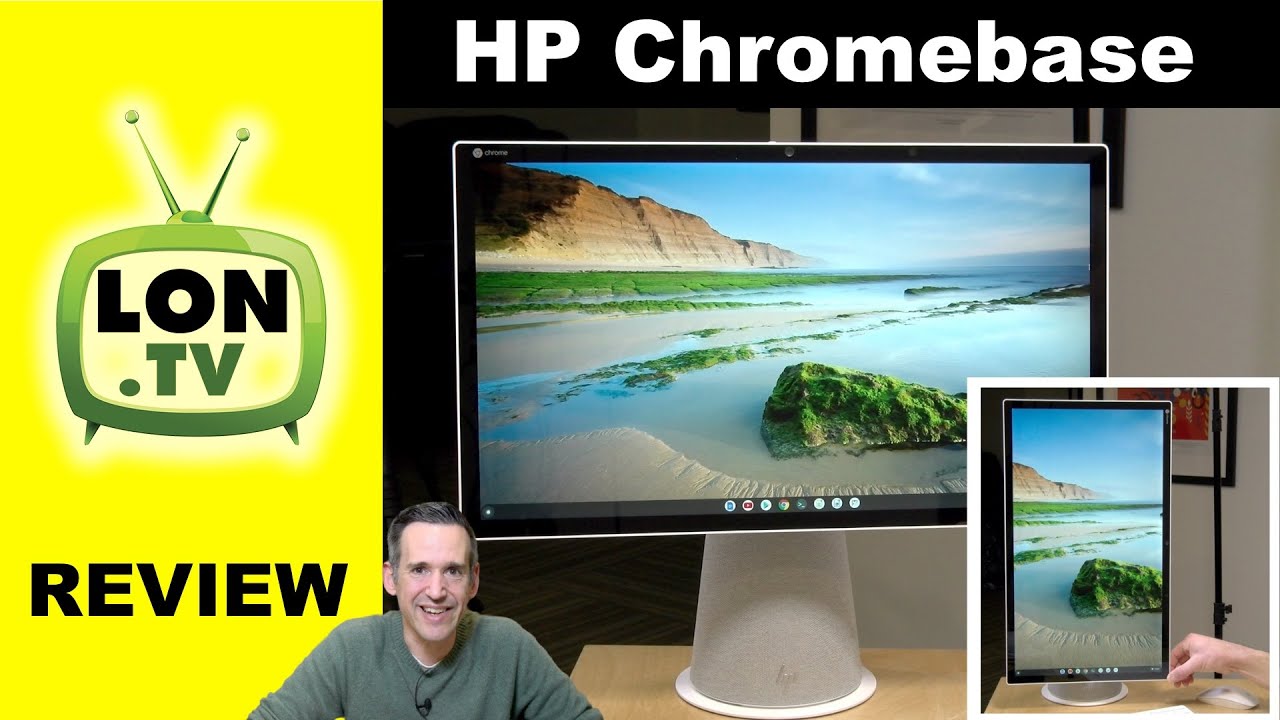 HP Chromebase Review - All-in-One Chrome Desktop with Rotating Display