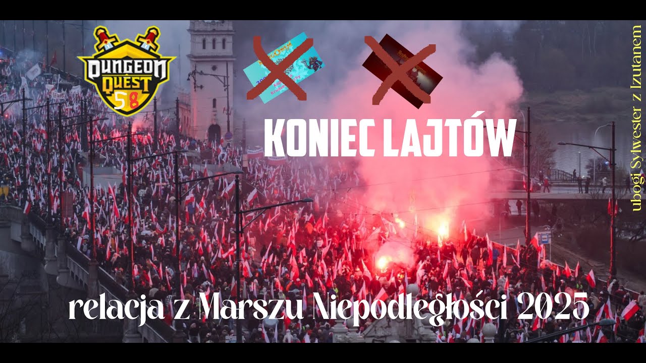Dungeon Quest [#58]: Koniec lajtów, plany sylwestrowe, Marsz Niepodległości 2025
