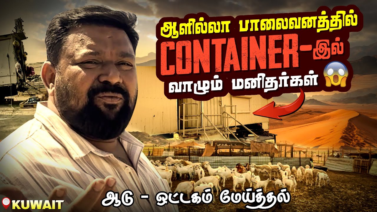 குடும்பத்திற்காக இரவும் பகலும்… தனிமையில் பாலைவனத்தில் வாழும் மனிதர்கள் | Kuwait Vlog | Gobinath