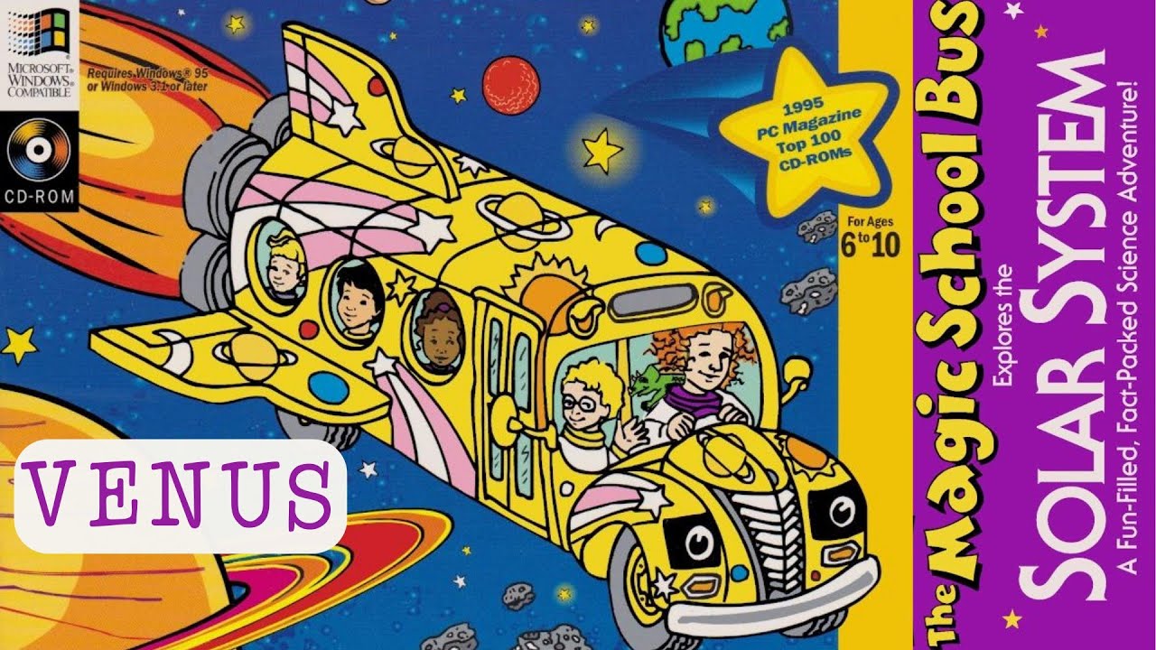 The Magic School Bus Explores the Solar System - Venus (Gameplay/Walkthrough)