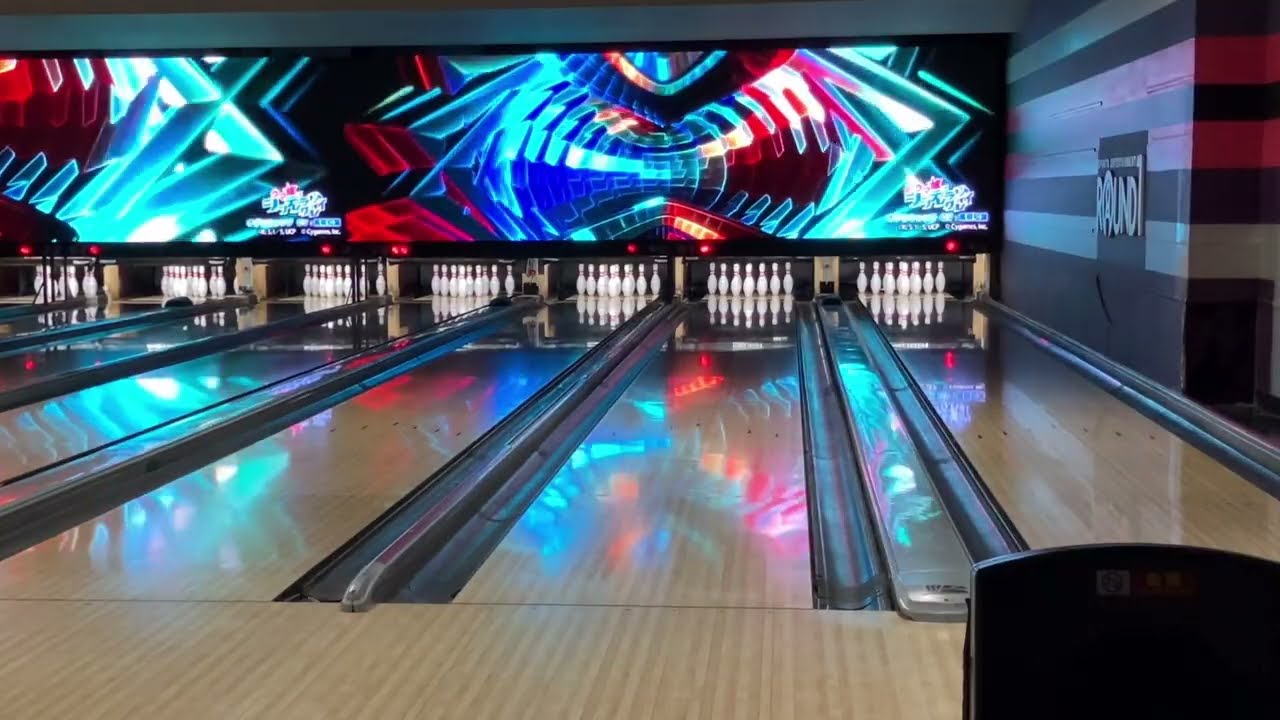 【1/11ラウンドワン】伊丹店にはもう向いていないかもしれないです😭#ラウンドワン #ボウリング #bowling #ムーンライトストライクゲーム #flip 