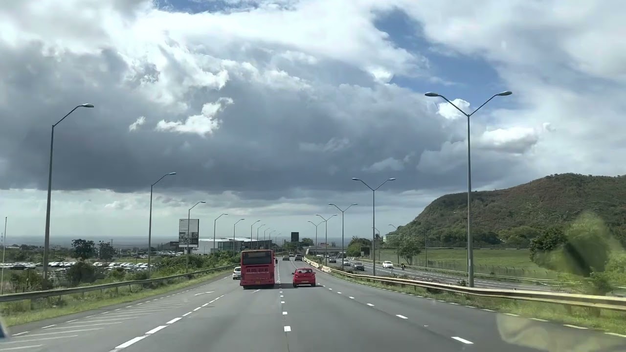 Road trip Mauritius| Drive from Bagatelle to Port-Louis Beautiful overview of Port-LouisMauritius 🥰
