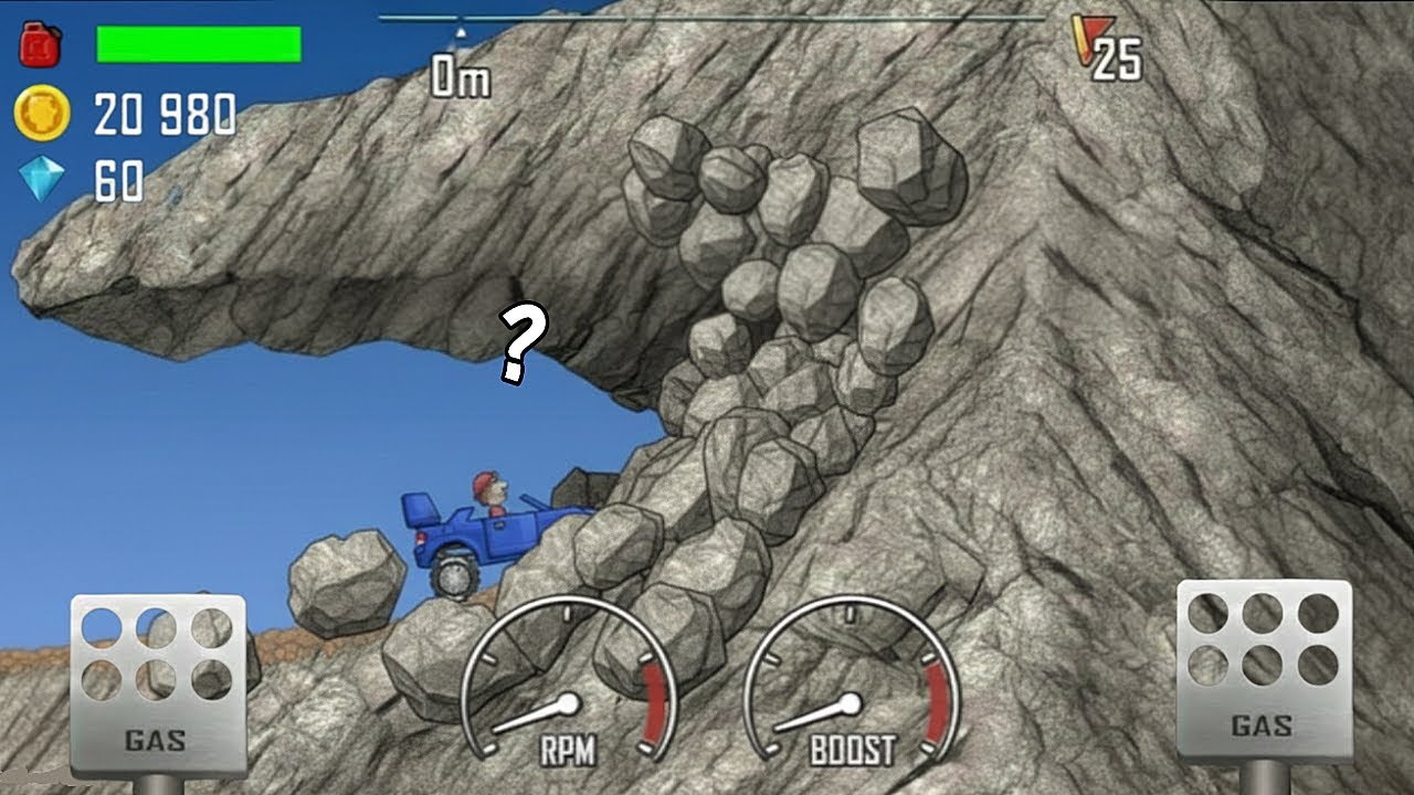 😱 DAILY EVENT | MOUNTAIN MAP | IN - Hill Climb Racing