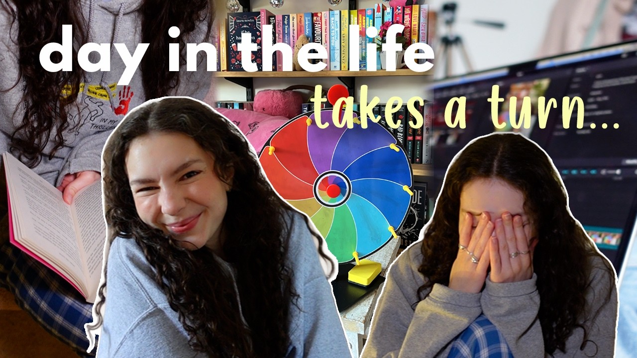 day in the life as a *book content creator* 📸