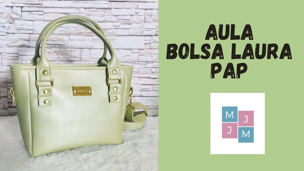 Aula Bolsa Laura - Aprenda a fazer essa linda bolsa!! PAP completo!