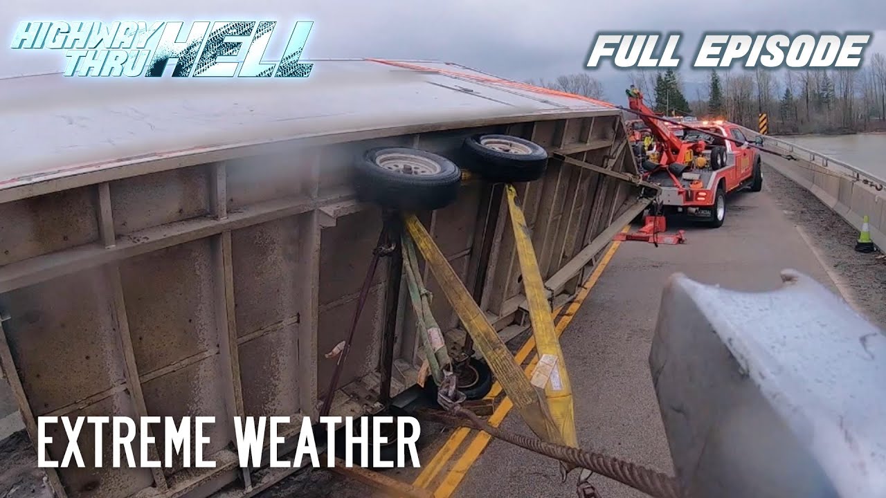Extreme Winds Cause Major Wreck | Full Episode | S9 E09 | Highway Thru Hell