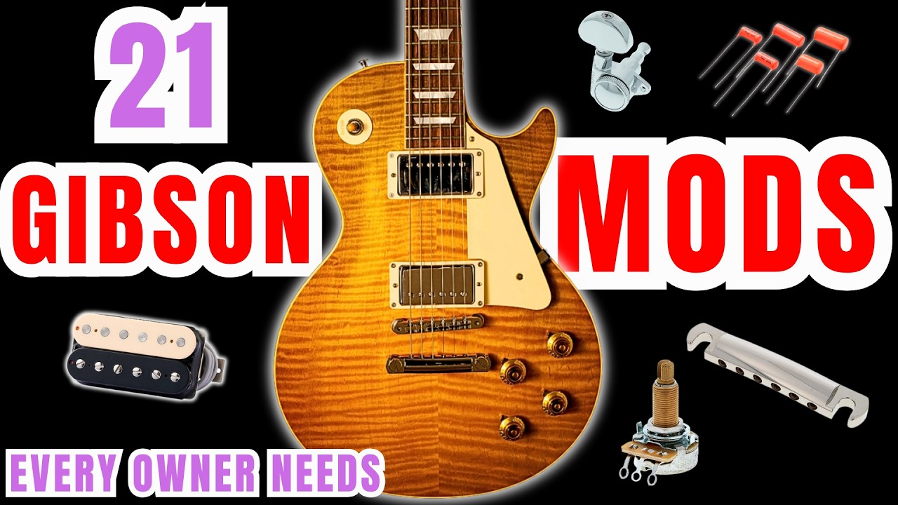 🔥21 Ways to Upgrade Your Les Paul (The Ultimate Guide - Part 1)🎸🤘