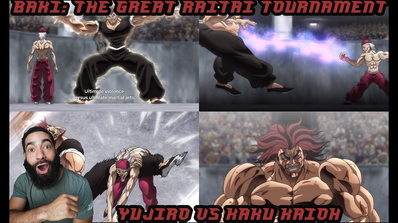 YUJIRO HANMA VS KAKU KAIOH!!!  BAKI 2020 EPISODE 7&8 REACTION!