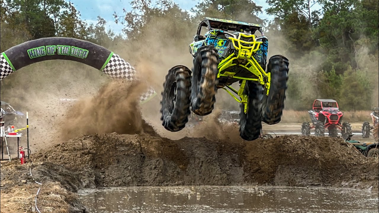 Massive SXS's send it into the King of the Deep bounty hole | Big Tire ATV/UTV Championship Race