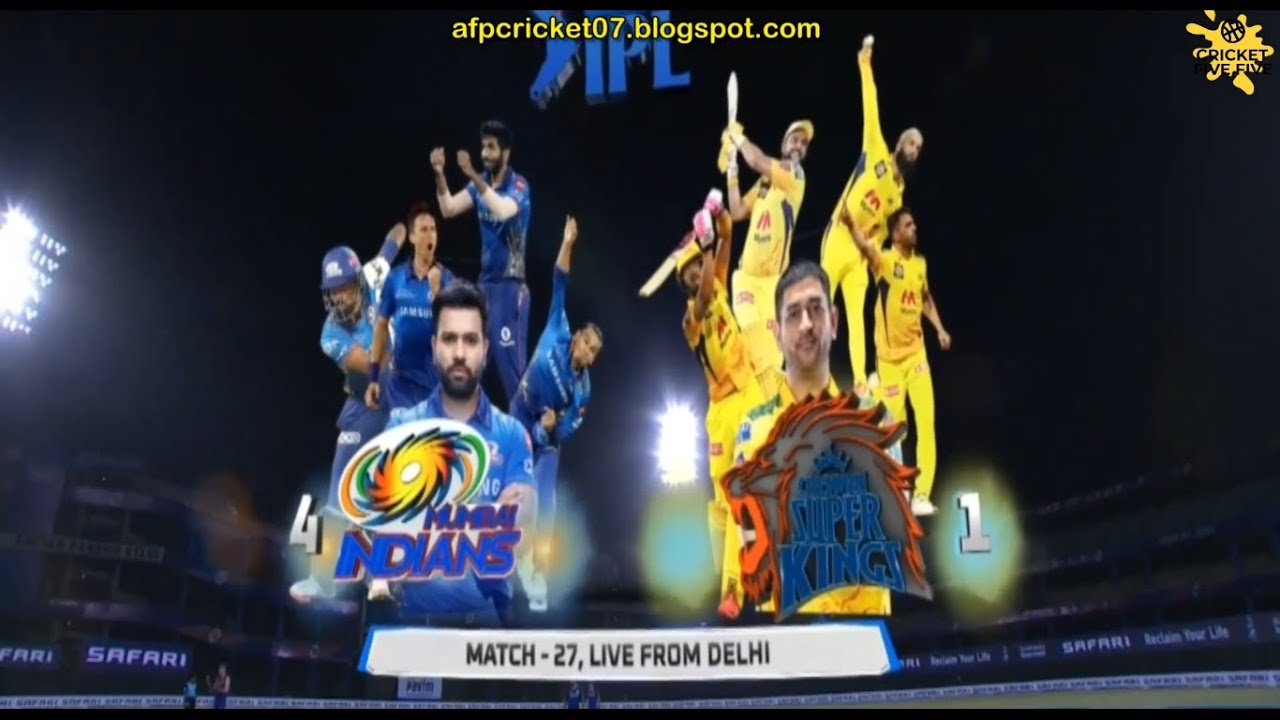 VIVO IPL 2021 Match 27 CSK vs MI at Delhi (5 over) Gameplay