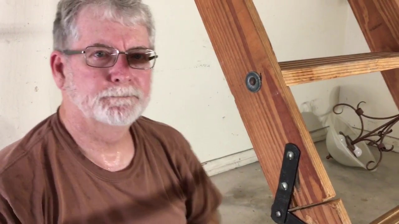 How to Repair a Broken Attic Stair Unit