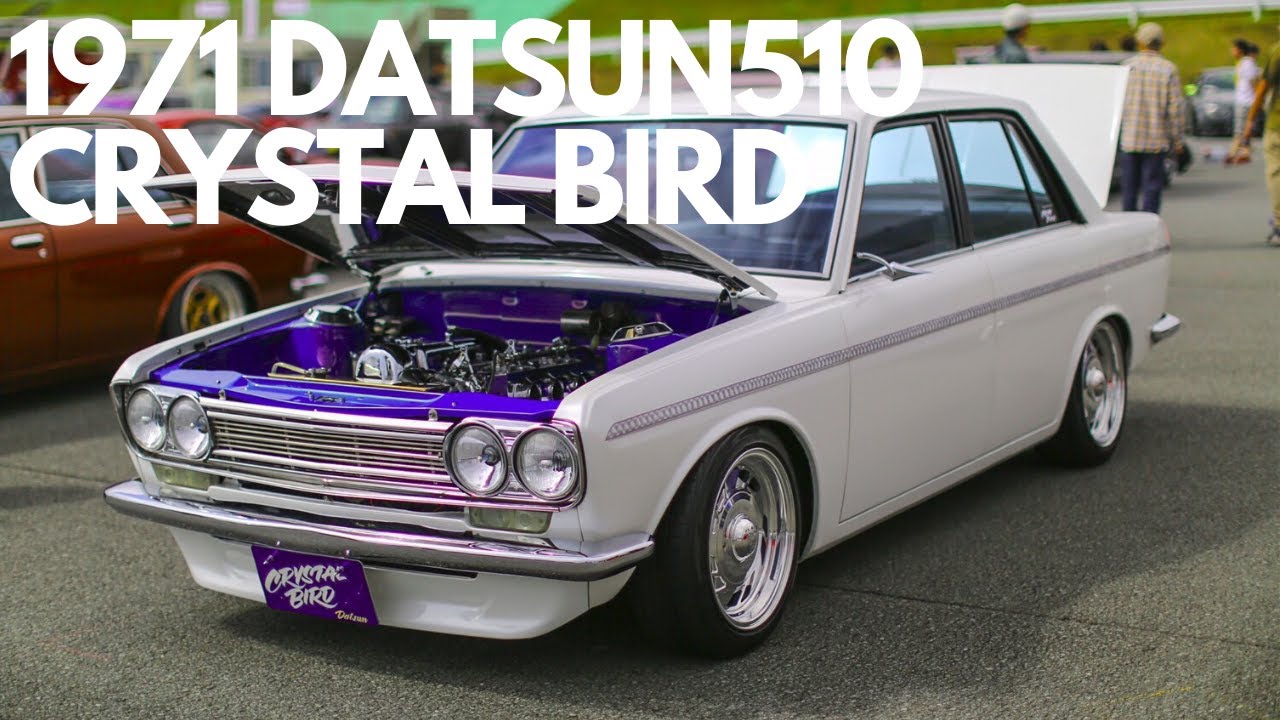 1971 DATSUN 510 CRYSTAL BIRD 日本では珍しニュースクールカスタムの５１０ブルーバード　拘り箇所をご紹介します！
