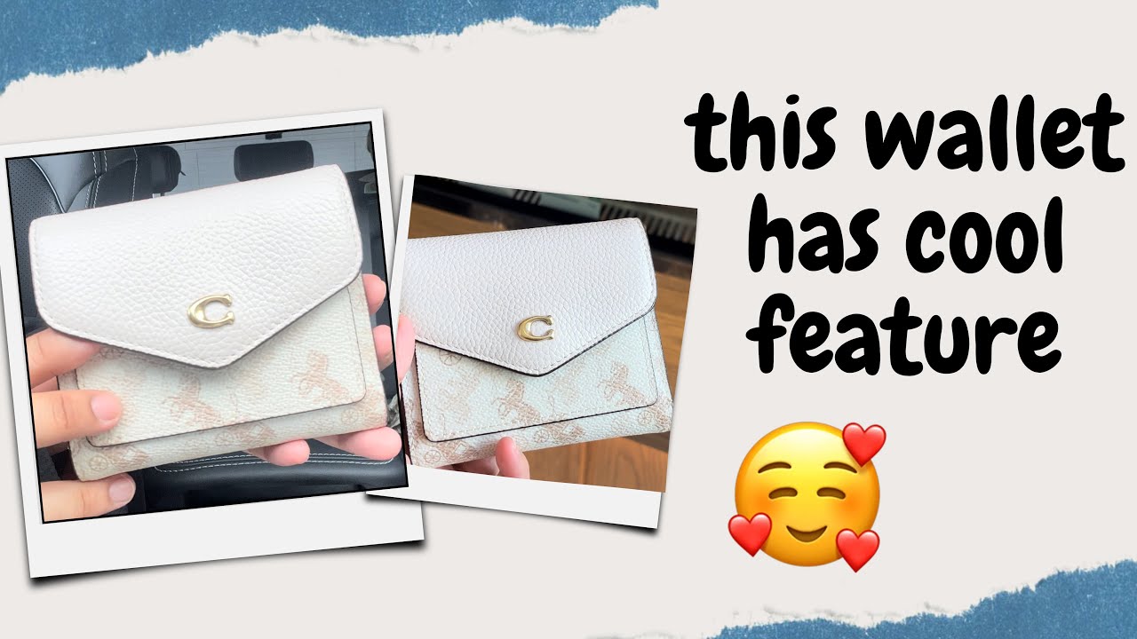 Loving Coach wyn small wallet! | wear and tear