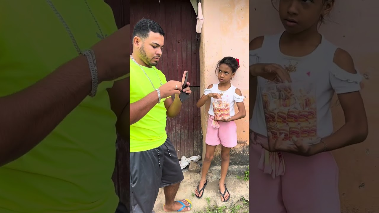 Vendendo paçoca pra sobreviver ?
