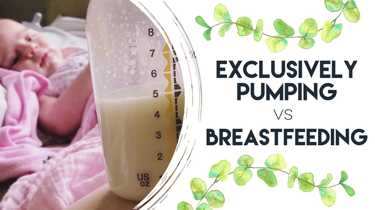 PUMPING VS. BREASTFEEDING - Why I Chose to Exclusively Pump | Stay at Home Mom Vlog