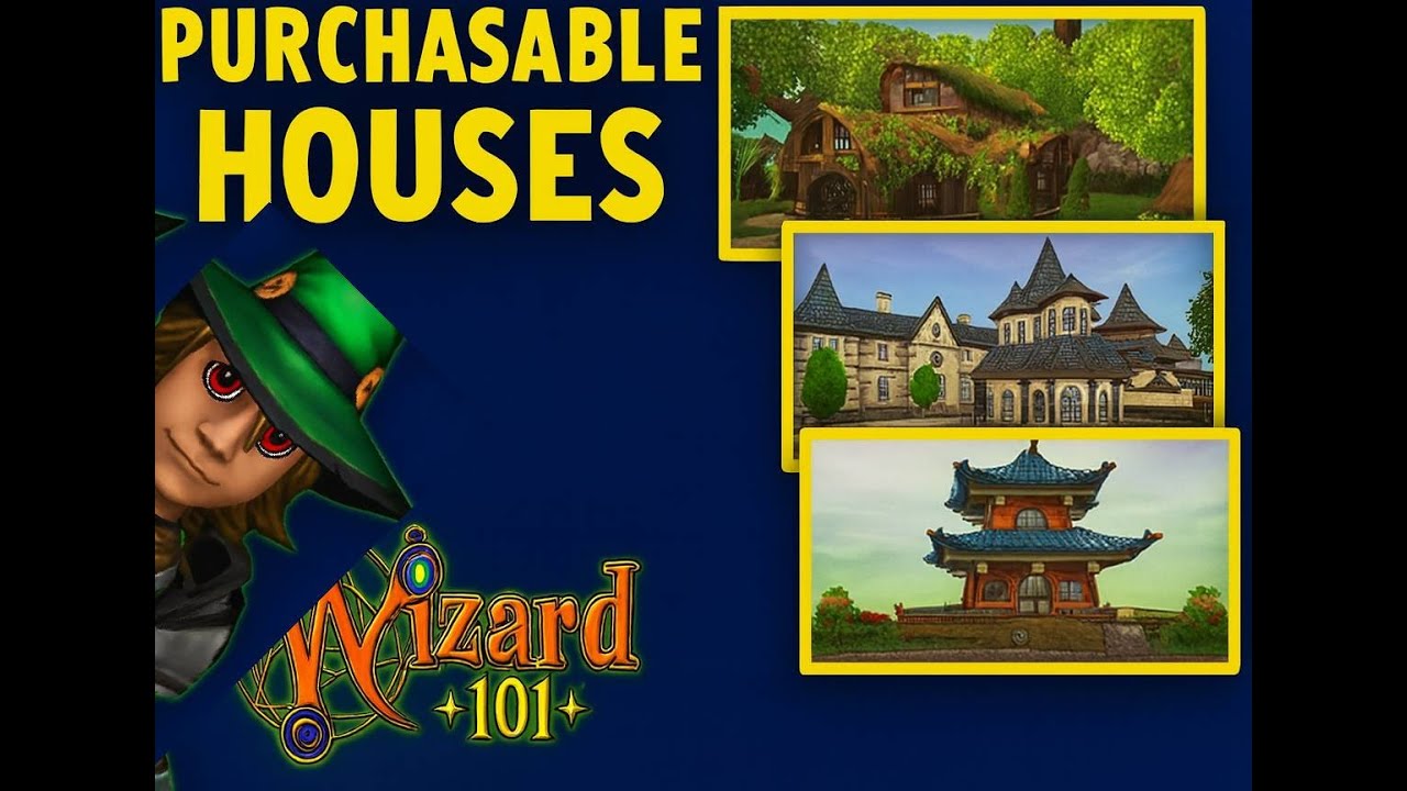 Рейтинг каждого мира первой арки на основе доступных для покупки домов в Wizard101.