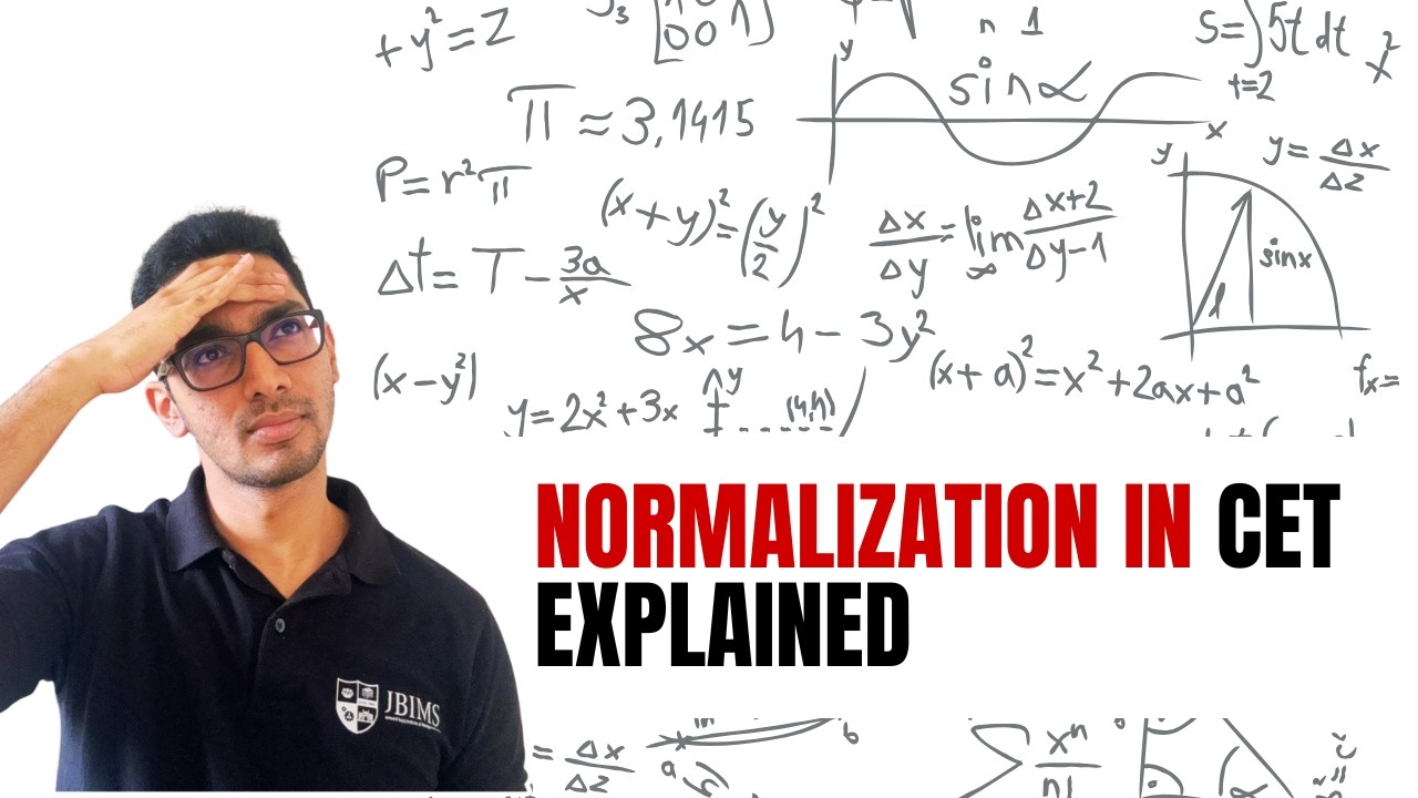 MBA CET Normalization Explained | MBA and MCA CET