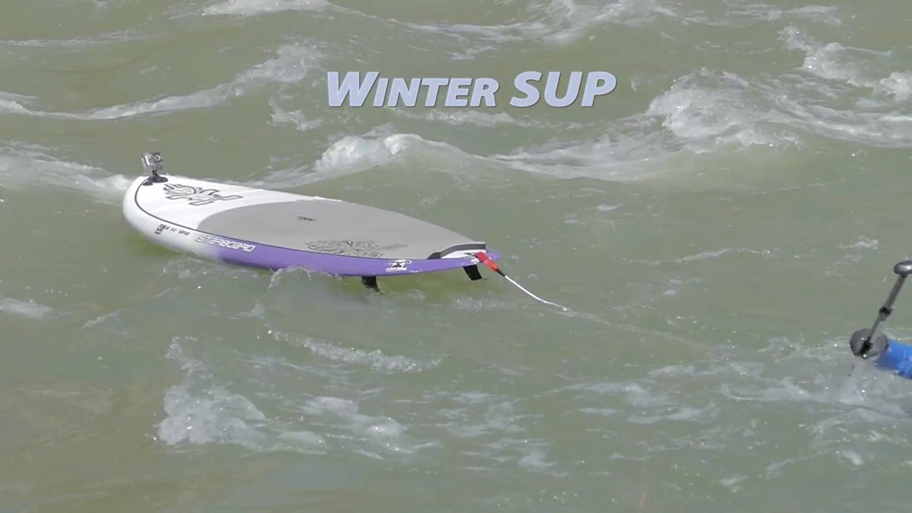 Winter SUP Episode 4 - Riverwave SUP