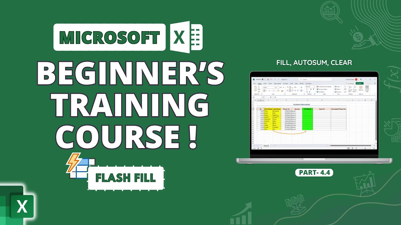 Microsoft Excel | Flash Fill